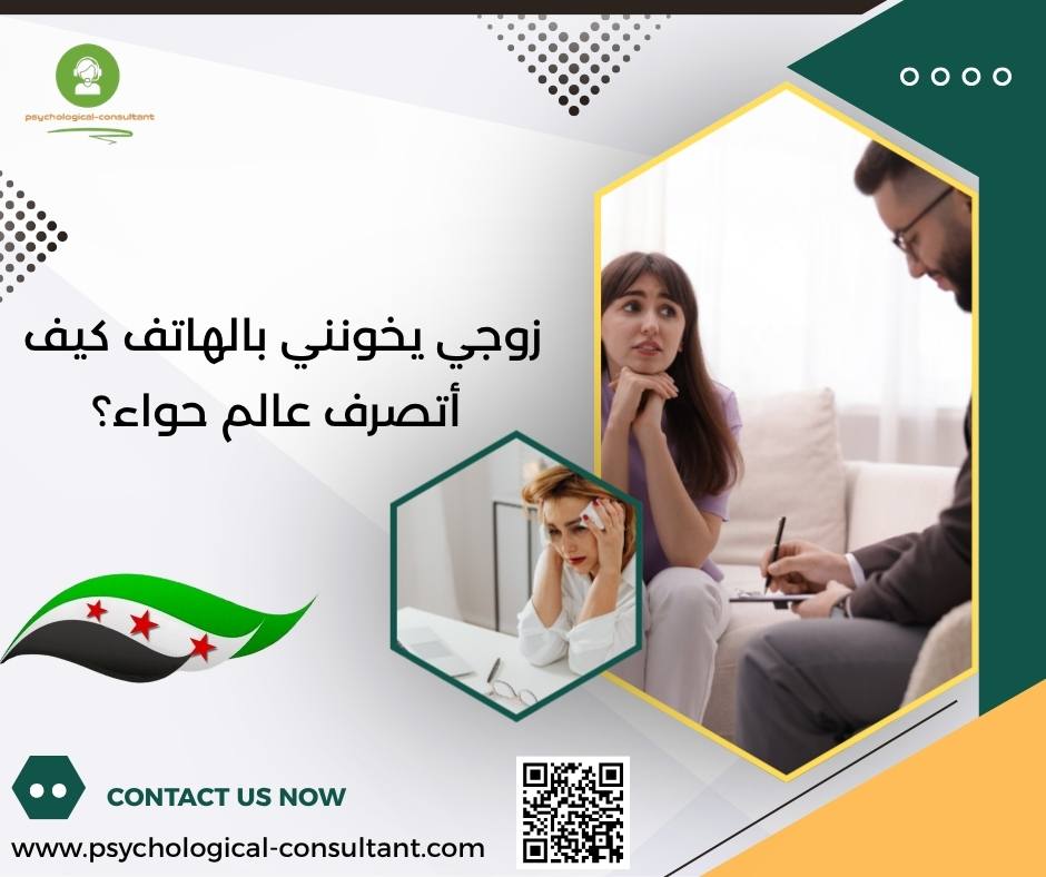 زوجي يخونني بالهاتف كيف أتصرف عالم حواء