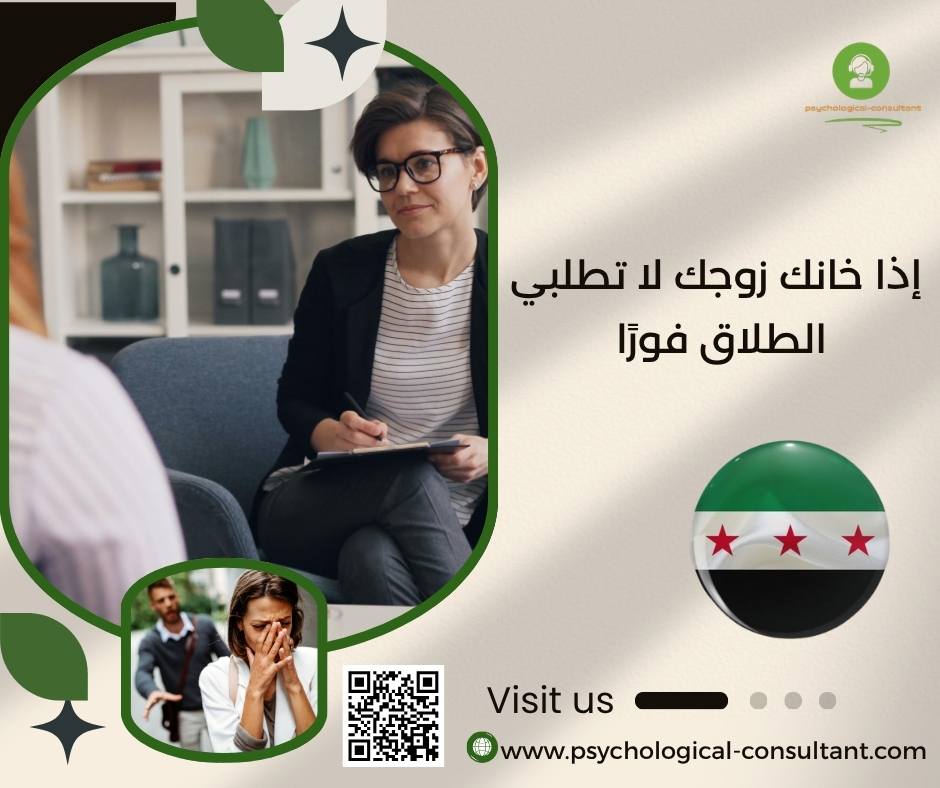 إذا خانك زوجك لا تطلبي الطلاق فورًا